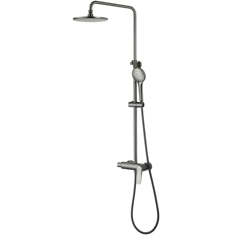 Душевая система Lemark Bronx LM3760GM Графит от магазина ЛесКонПром.ру