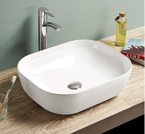 Накладная раковина Mira MR-5012 Белая от магазина ЛесКонПром.ру