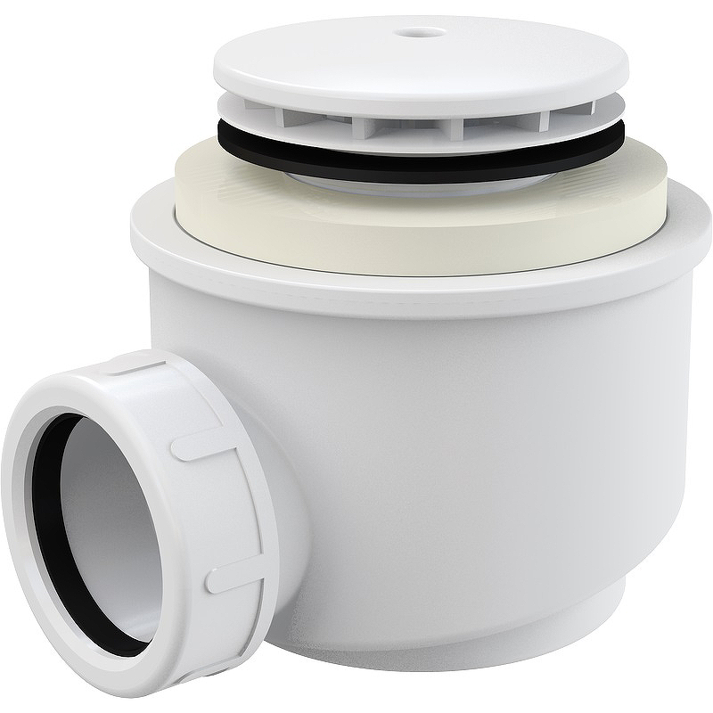 Сифон для душевого поддона Alcaplast A47B-50 Белый от магазина ЛесКонПром.ру