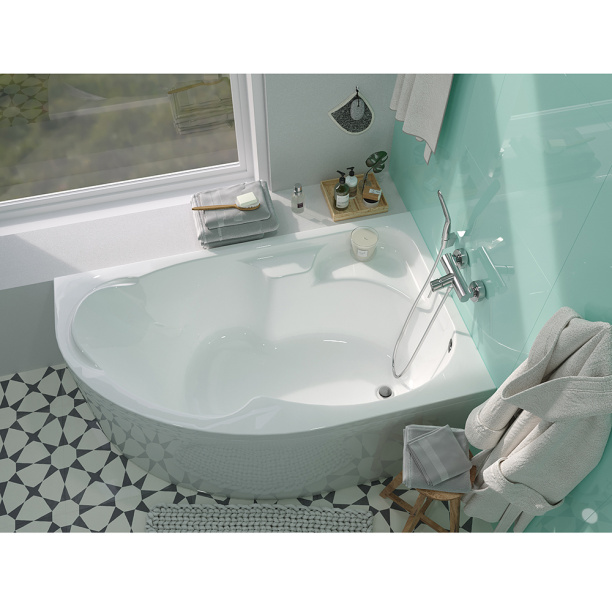 Акриловая ванна 100Acryl Acrylika 160х100х47 см правая от магазина ЛесКонПром.ру