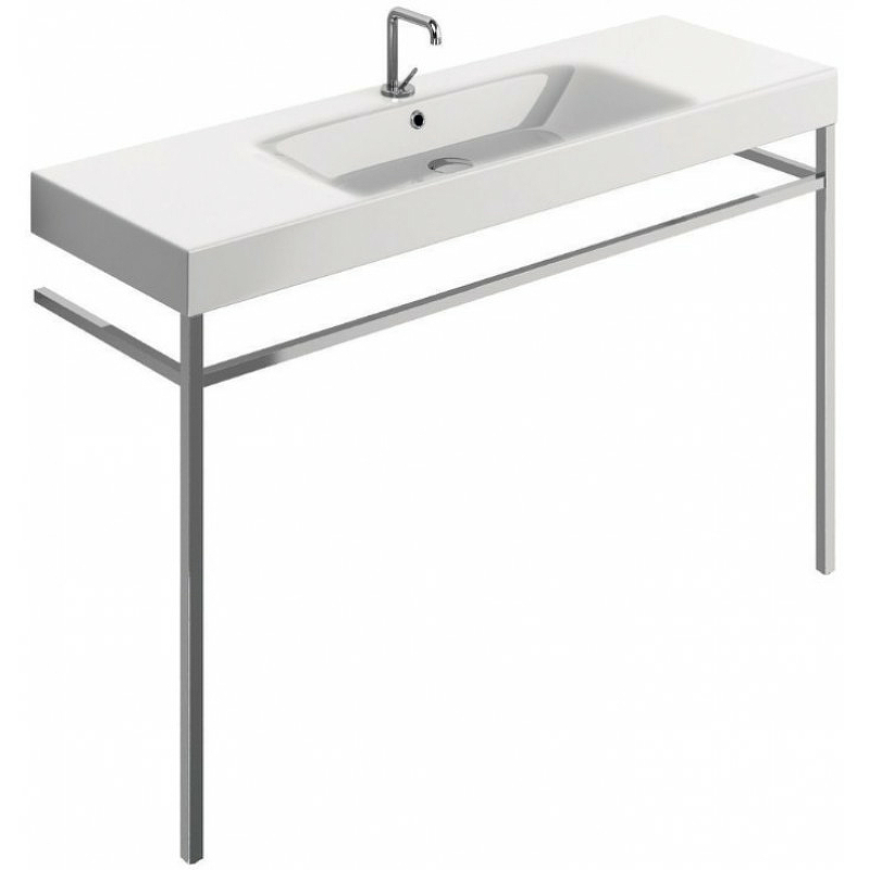 Раковина Kerasan Cento 140 353501*1 Белая от магазина ЛесКонПром.ру