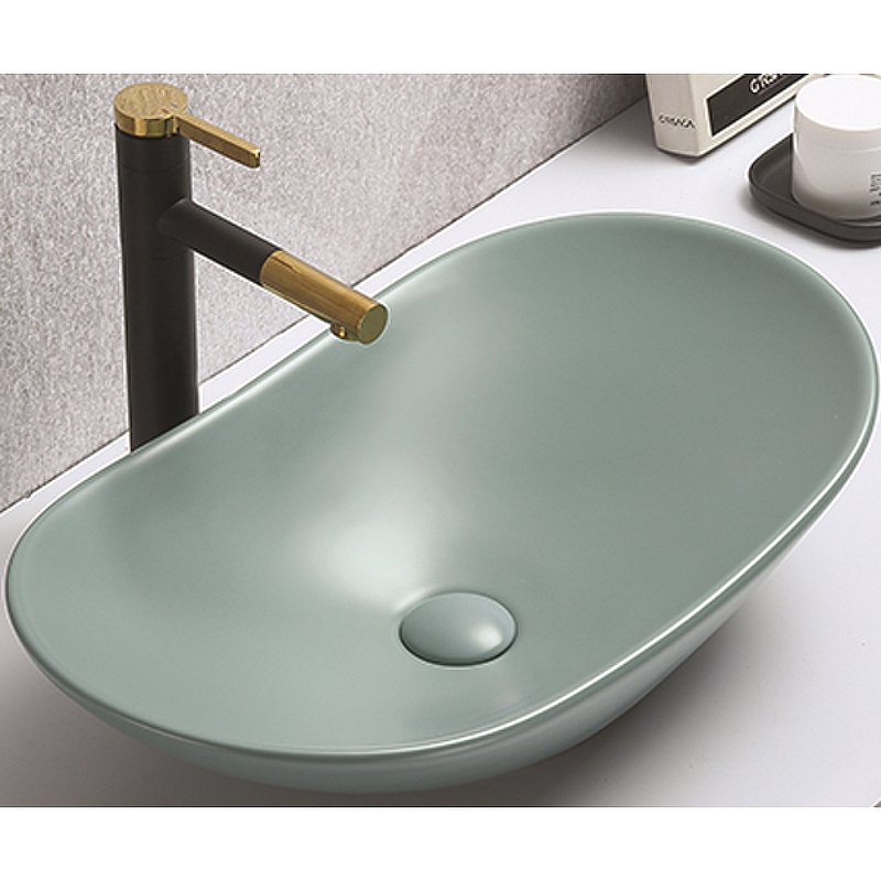 Раковина-чаша CeramaLux 61 7811AMLG-6 Зеленая от магазина ЛесКонПром.ру