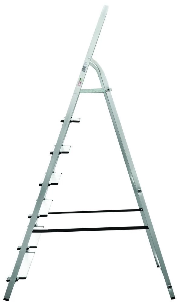 Стремянка алюминиевая с широкой ступенью Новая Высота 7 ступеней (арт. 1117107) от магазина ЛесКонПром.ру