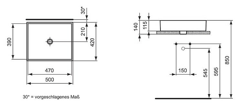 Раковина-чаша Ideal Standard Strada 50 K077601 Euro White от магазина ЛесКонПром.ру