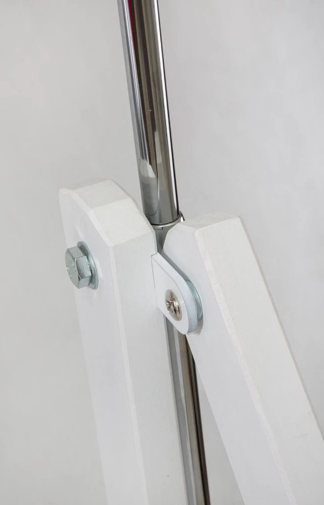 Стремянка деревянная Hoz-Block Серж 6 ступеней Белая (арт. СДР-6Б) от магазина ЛесКонПром.ру