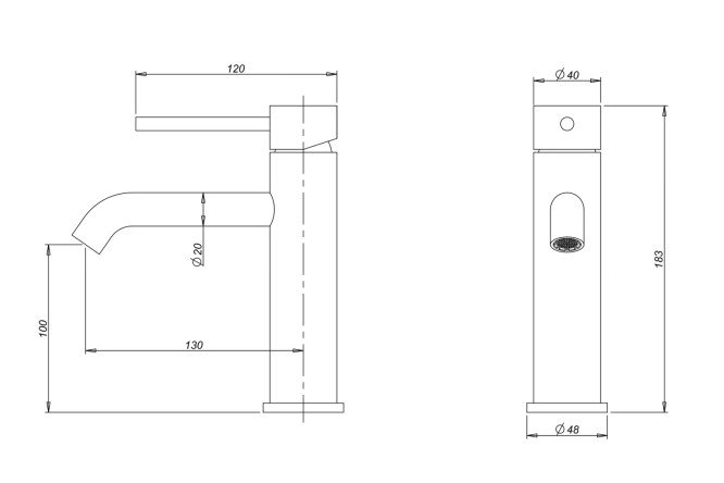 Смеситель для раковины MILACIO Ultra 80517340 от магазина ЛесКонПром.ру