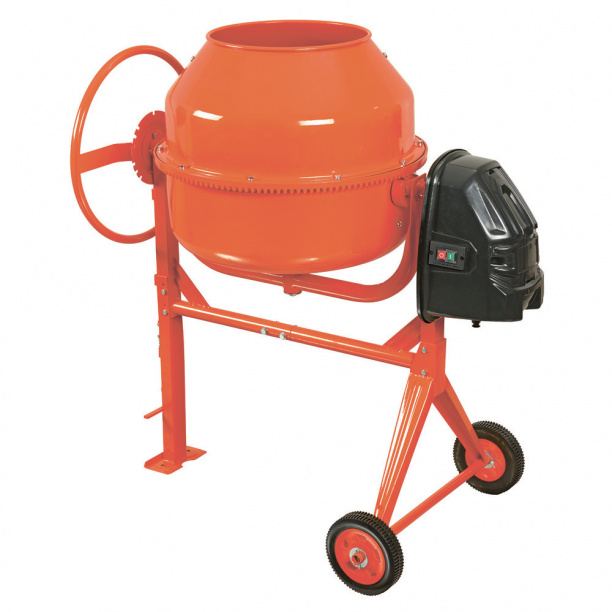 Бетономешалка электрическая 74550R 180 л от магазина ЛесКонПром.ру