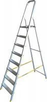Стремянка алюминиевая анодированная Алюмет 8 ступеней (арт. Ам708) от магазина ЛесКонПром.ру