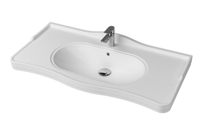 Умывальник встраиваемый сверху QUARTER BATH Crown 80551737 от магазина ЛесКонПром.ру