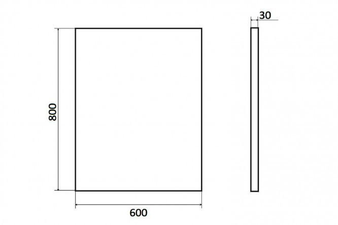 Зеркало ORANGE Nature 80394012 от магазина ЛесКонПром.ру