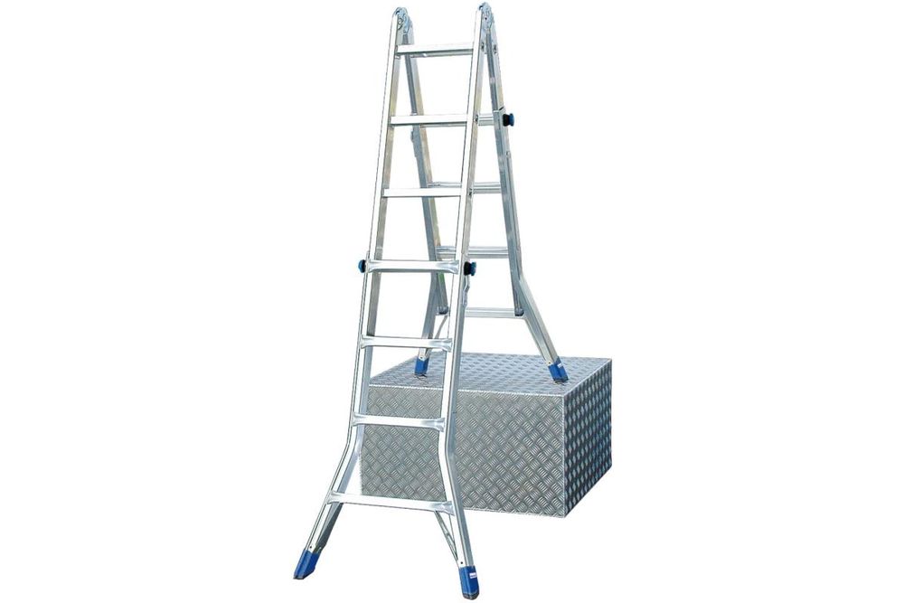 Шарнирная телескопическая лестница 4х5 STABILO KRAUSE арт. 133960 от магазина ЛесКонПром.ру