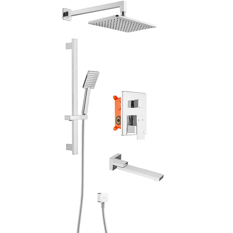 Душевая система Swedbe Platta 5545 Хром от магазина ЛесКонПром.ру