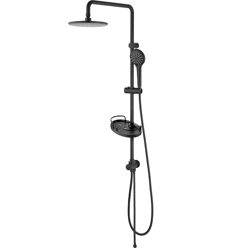 Душевая система Lemark Bronx LM3788BL Черная от магазина ЛесКонПром.ру