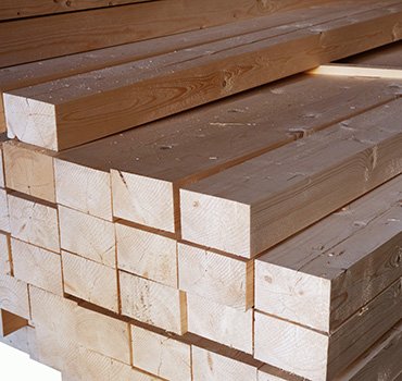 Строганный брус хвоя 140х190х6000 мм от магазина ЛесКонПром.ру