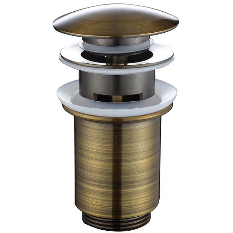 Донный клапан Kaiser 8036Br click-clack Бронза от магазина ЛесКонПром.ру