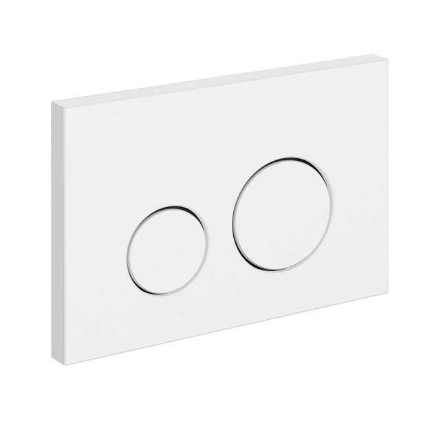 Кнопка для инсталляции Cersanit TWINS белый от магазина ЛесКонПром.ру