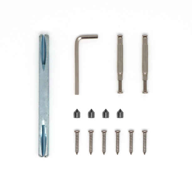 Ручки дверные NEODECO Lake EF бронза от магазина ЛесКонПром.ру