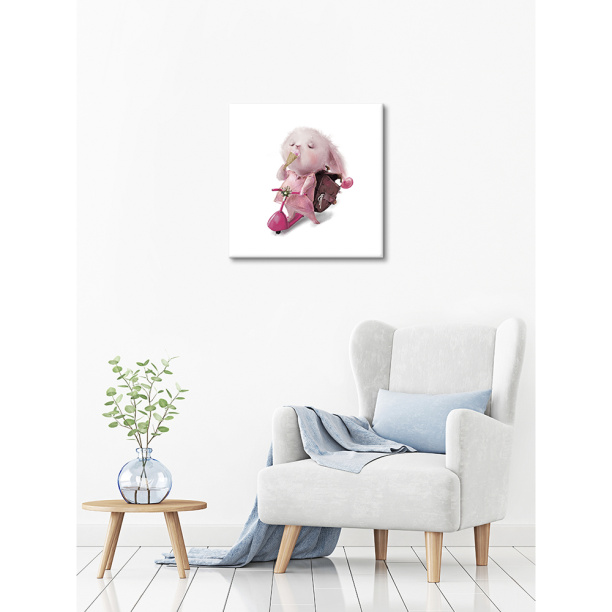 Канвас 40х50 см Космическая музыка от магазина ЛесКонПром.ру