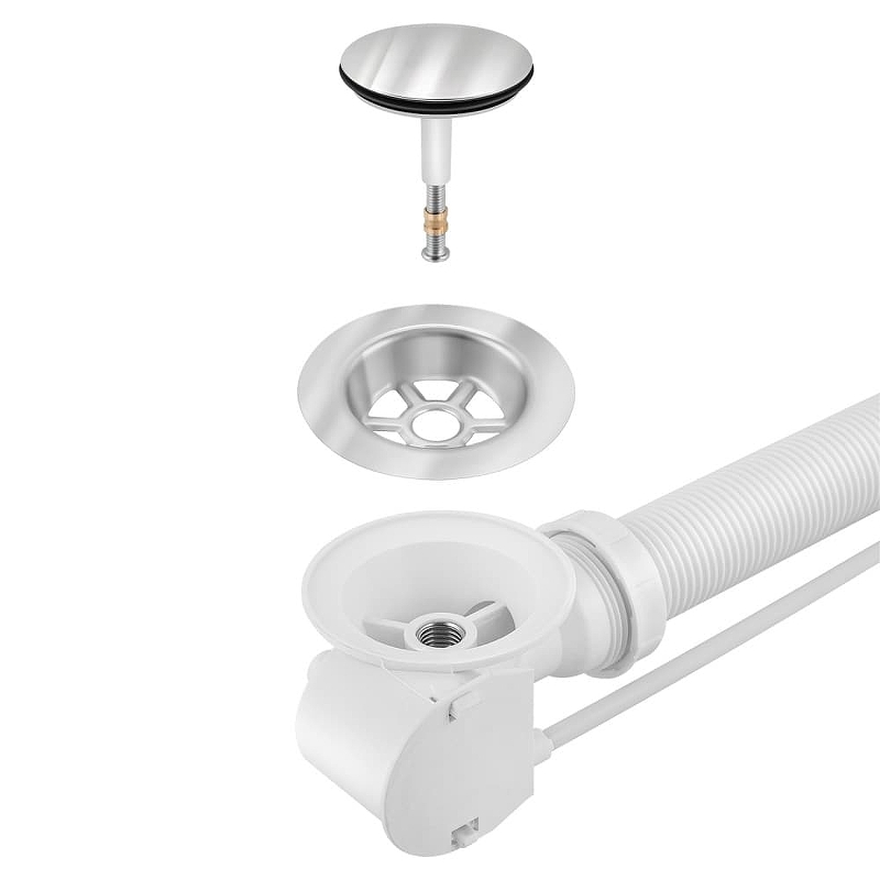 Слив-перелив Berges 051009 полуавтомат Хром от магазина ЛесКонПром.ру