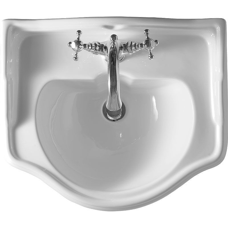 Раковина Kerasan Retro 55 104501*1 Белая от магазина ЛесКонПром.ру