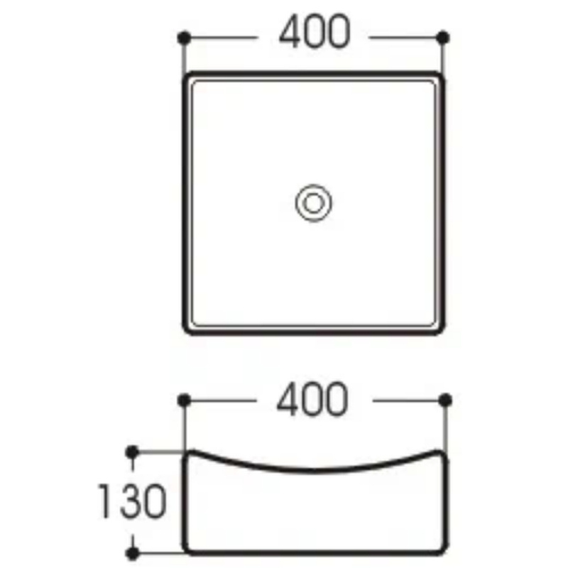 Раковина-чаша Aquatek 40 AQ5516-00 Белая от магазина ЛесКонПром.ру