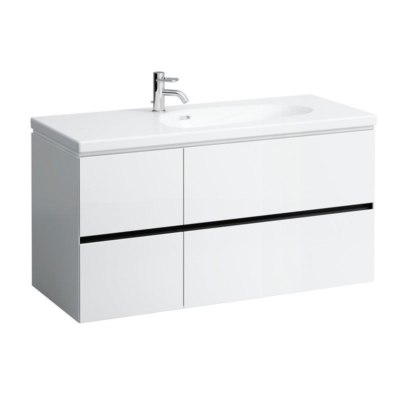 Раковина Laufen Palomba 120 8.1480.6 Белая от магазина ЛесКонПром.ру