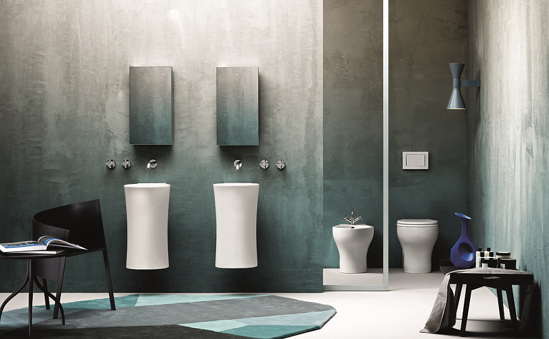 Раковина Azzurra Nativo 35 LALS035370N0BI/(NAT200/0bi)*0 Белая от магазина ЛесКонПром.ру