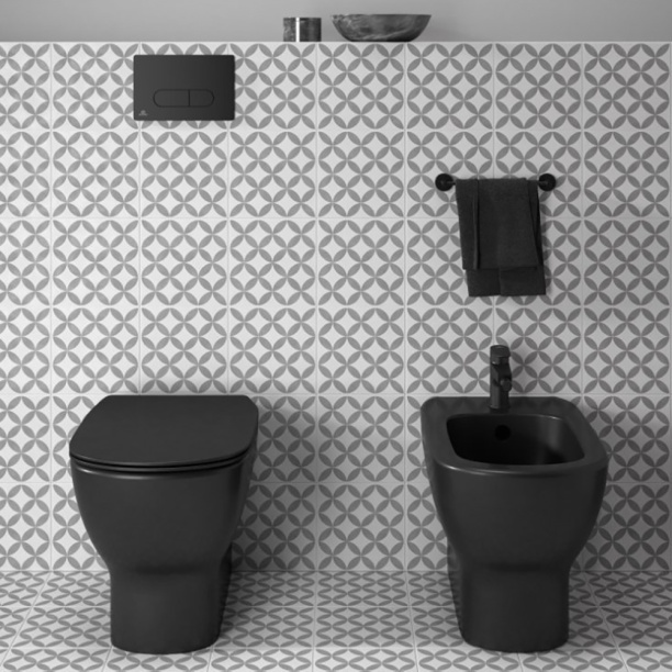 Кнопка для инсталляции Ideal Standard Oleas черная от магазина ЛесКонПром.ру