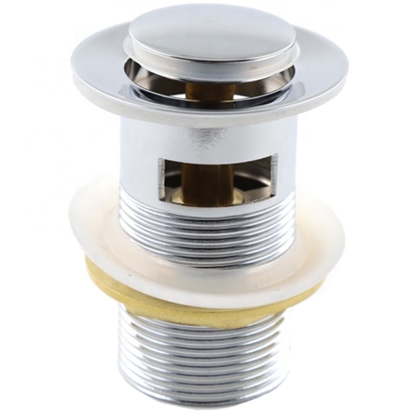 Донный клапан CeramaLux RD013 Click-Clack Хром от магазина ЛесКонПром.ру