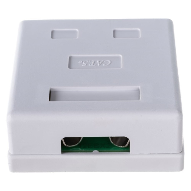 Розетка компьютерная 2-я Hyperline Cat5е от магазина ЛесКонПром.ру