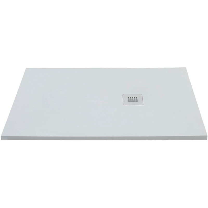 Душевой поддон из искусственного камня Allen Brau Priority 140x90 8.31009-21 Белый камень от магазина ЛесКонПром.ру
