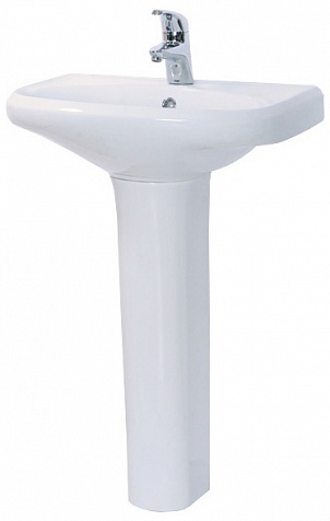 Раковина Sanita Самарская SMRSAWB01 Белая от магазина ЛесКонПром.ру