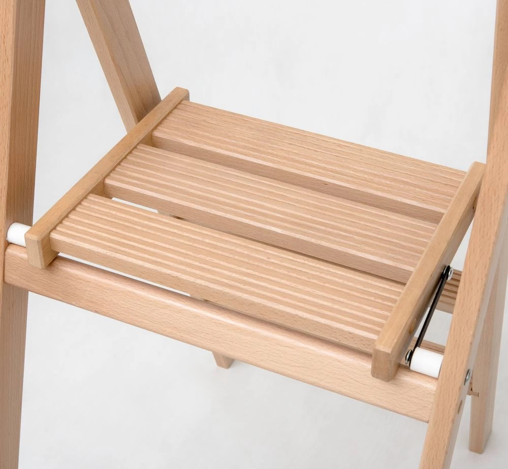 Стремянка деревянная Hoz-Block Батя 5 ступени Светлая (арт. СДБ-5С) от магазина ЛесКонПром.ру