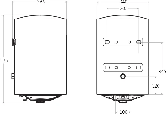 Накопительный водонагреватель Ballu Primex BWH/S 30 электрический от магазина ЛесКонПром.ру