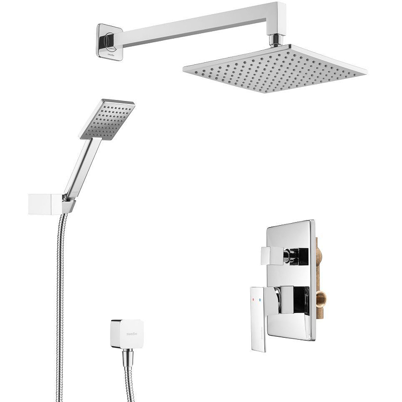 Душевая система Swedbe Platta 5540 Хром от магазина ЛесКонПром.ру
