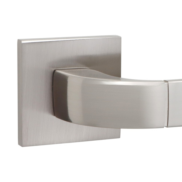 Ручки дверные NEODECO Waterfall EN никель от магазина ЛесКонПром.ру