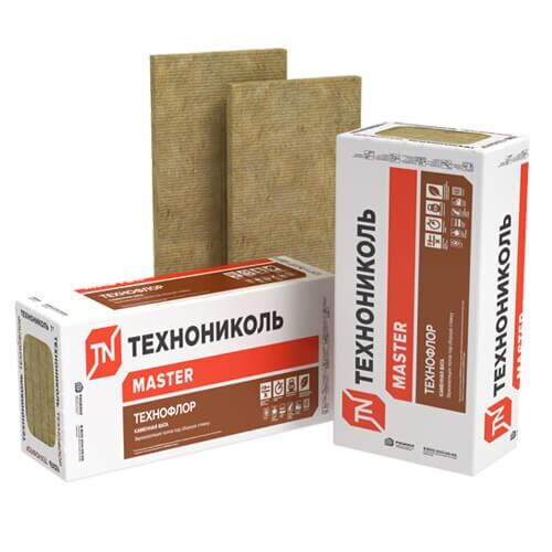 Плита минераловатная ТЕХНОНИКОЛЬ Технофлор Стандарт 1200х600х70 мм, 4 шт от магазина ЛесКонПром.ру
