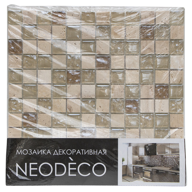 Мозаика NEODECO GS8222 комбинированная 30х30х0,8 см от магазина ЛесКонПром.ру