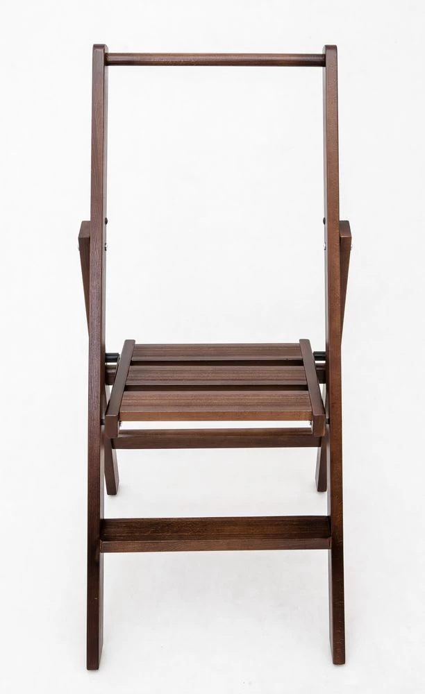 Стремянка деревянная Hoz-Block Батя 3 ступени Венге (арт. СДБ-3В) от магазина ЛесКонПром.ру