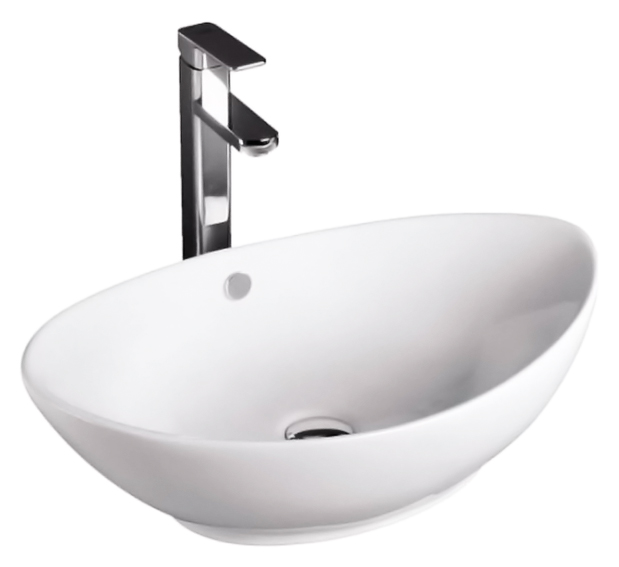 Раковина Mira MR-8150 белая от магазина ЛесКонПром.ру