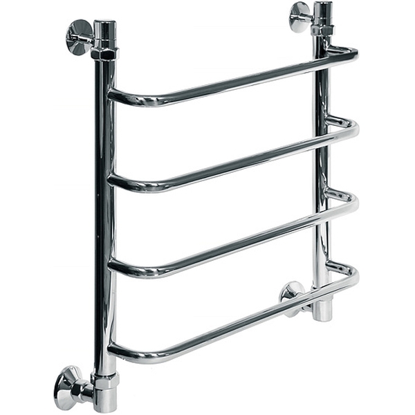 Водяной полотенцесушитель Ника Quadro Л90 50x60 Хром от магазина ЛесКонПром.ру