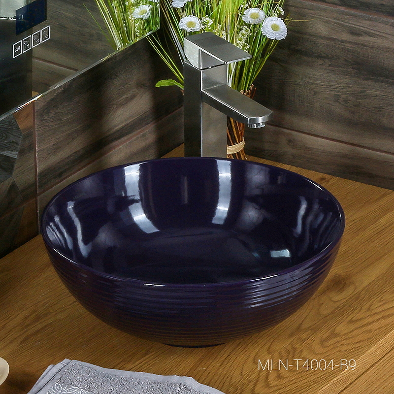 Раковина-чаша Melana 38 MLN-T4004-B9 Фиолетовая от магазина ЛесКонПром.ру