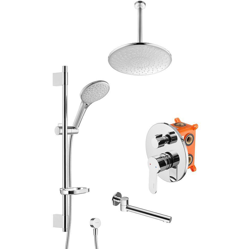 Душевая система Swedbe Platta 5543 Хром от магазина ЛесКонПром.ру