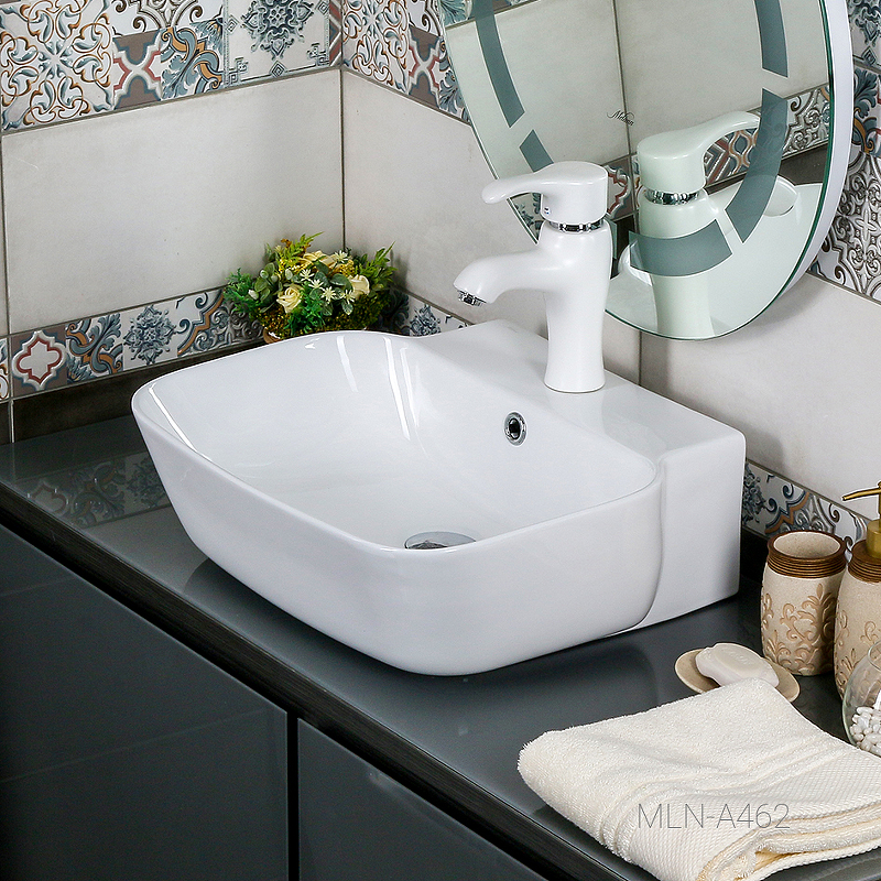 Раковина Melana 50 MLN-A462 Белая от магазина ЛесКонПром.ру