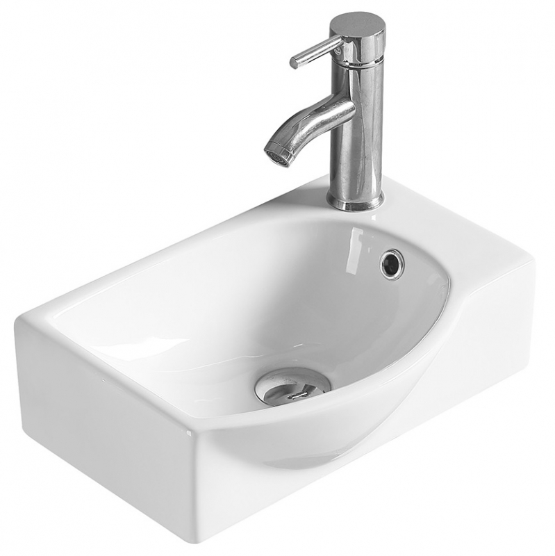 Раковина SantiLine 41 SL-2018L Белая от магазина ЛесКонПром.ру