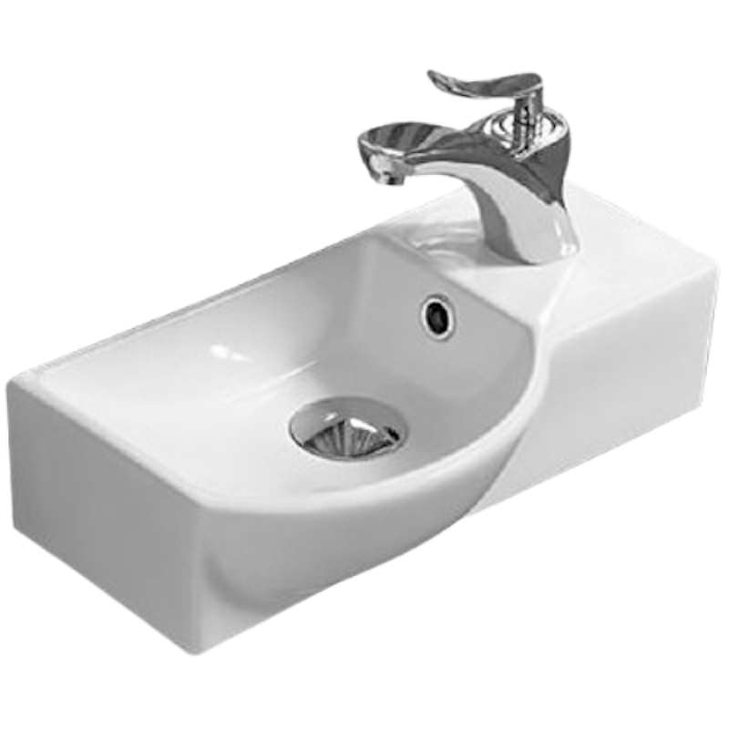 Раковина CeramaLux 41 7947AL Белая от магазина ЛесКонПром.ру