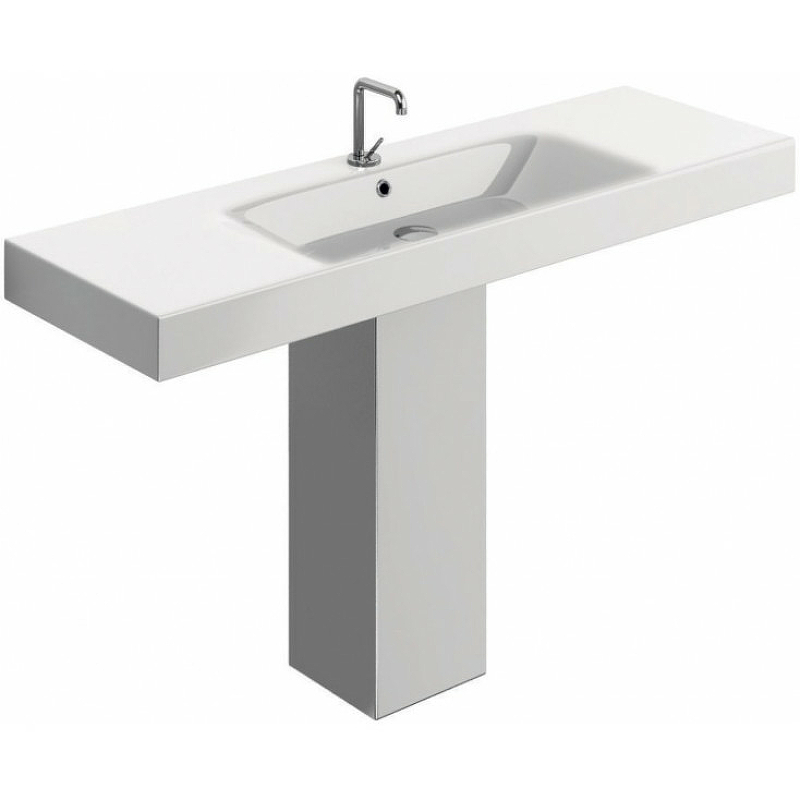 Раковина Kerasan Cento 140 353501*1 Белая от магазина ЛесКонПром.ру