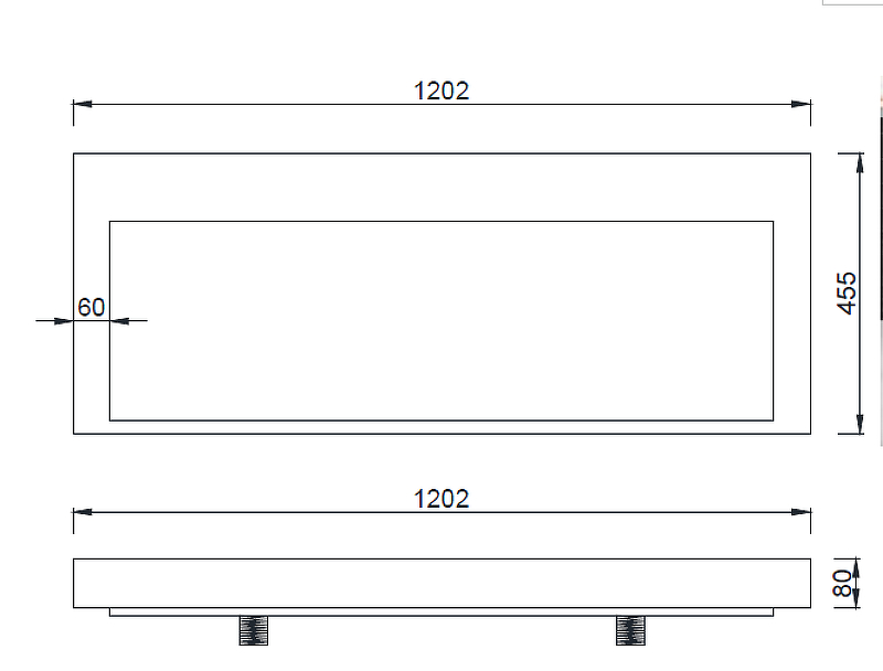 Раковина Boheme Armadi Art Flat 120 859-120 Белая от магазина ЛесКонПром.ру