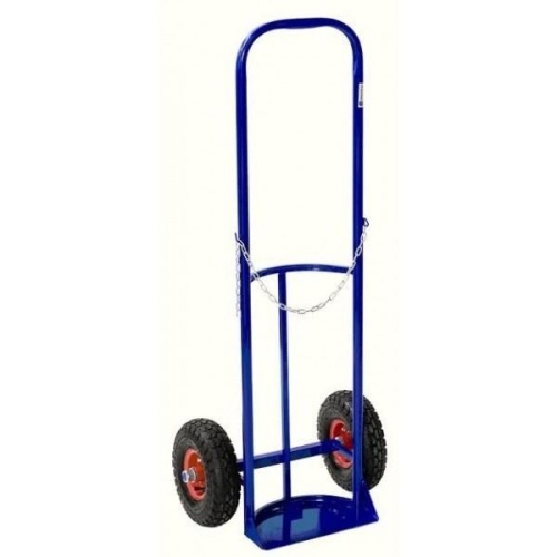 Тележка для перевозки одного пропанового баллона ПР 1 1200х535 RUSKLAD  Колеса пневматические Ø200 мм от магазина ЛесКонПром.ру