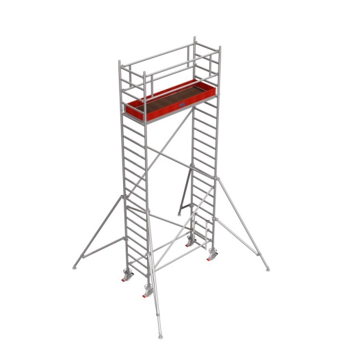 Алюминиевая Вышка-тура KRAUSE STABILO серия 1000 2,5х0,75 м РВ 6,3 м (Арт.748065) от магазина ЛесКонПром.ру